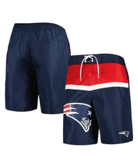 カール バンクス メンズ 水着 ハーフパンツ・ショーツ GIII Sports by Carl Banks Mens Navy New England Patriots Sea Wind Swim Trunks Navy ネイビー