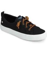 スペリー レディース シューズ スニーカー Sperry Womens Crest Vibe Canvas Sneakers Black ブラックのサムネイル