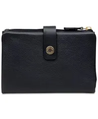 ラドリー ロンドン レディース アクセサリー 財布 レザー Radley London Larks Wood Medium Tab Pebble Leather Wallet BlackGold ブラック