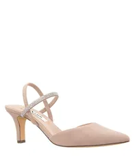 ニナ レディース シューズ パンプス Nina Womens Billie Slingback Evening Pumps Alamo Tan タンのサムネイル