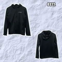 S アディダス ソフトシェル フード フルジップアップ ジャケット