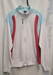 YONEX ヨネックス バドミントン ジャージ 白/ブルー/レッド
