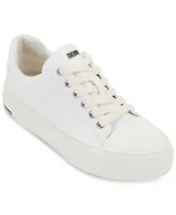 ダナ キャラン ニューヨーク レディース シューズ スニーカー レース DKNY Womens York LaceUp LowTop Sneakers Bright White ホワイトのサムネイル