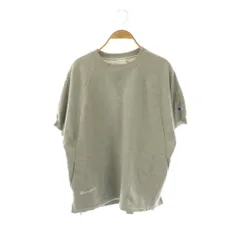 チャンピオン CHAMPION コットンコーデュラフレンチテリークルーネックスウェットシャツ トレーナー 半袖 M グレー /AT ■OS