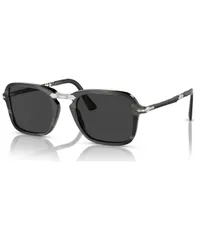 ペルソル メンズ アクセサリー サングラス・アイウェア Persol Unisex Polarized Sunglasses PO3330S Black Horn ブラックのサムネイル