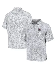 【送料無料】 トッミーバハマ メンズ ポロシャツ トップス Mens Gray South Carolina Gamecocks Tropical Score IslandZone Polo Grayのサムネイル
