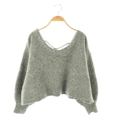 ラナン RANAN プルオーバ―ニット セーター M グレー /ES ■OS