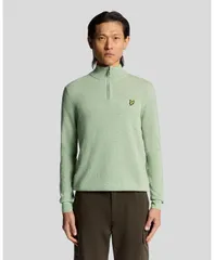 ライルアンドスコット メンズ アウター ニット・セーター ハーフジップ ウール Lyle Scott Mens Lambswool Blend Quarter Zip Sweater Cold minのサムネイル