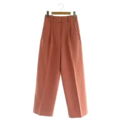 プラステ PLST ウォームリザーブワイドパンツ ストレッチ 裏起毛 XXS ピンク /MY ■OS