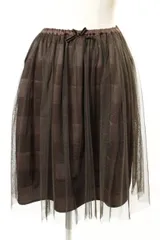 チェスティ Chesty チュール ボーダー スカート /an0515 ■PN