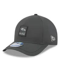 ニューエラ メンズ アクセサリー 帽子 New Era Mens Charcoal Baltimore Ravens 2025 Sideline Cold Weather 9FORTY MCrown Adjustable Hat Charcoal チャコール