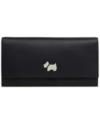 ラドリー ロンドン レディース アクセサリー 財布 レザー Radley London Heritage Radley Leather Flapover Wallet Black ブラック