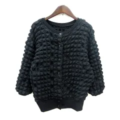 セポ CEPO カーディガン M 黒 ブラック /MN