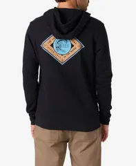 オニール メンズ アウター パーカー・スウェット シャツ ONeill Mens Diamondhead Hood Sweatshirt Black ブラックのサムネイル