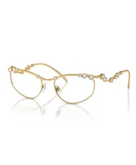 スワロフスキー レディース アクセサリー サングラス・アイウェア Swarovski Womens EyeglassesK1015 Gold ゴールド