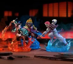 鬼滅の刃 竈門 炭治郎/義勇/猗窩座 フィギュアセット