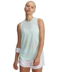 アンダーアーマー レディース トップス タンクトップ Under Armour Womens Tech Twistank Refresh Mint White ホワイトのサムネイル