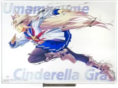 【中古】アクリルスタンド・アクリルパネル オグリキャップ(現在) 描きおろしアクリルボード 「一番くじ アニメ ウマ娘 シンデレラグレイ 灰の怪物vs白い稲妻」 G賞