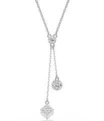 スワロフスキー レディース アクセサリー ネックレス・チョーカー レース Swarovski Curiosa Collection Sphere Cube Y Necklace SilverCrystal シルバー