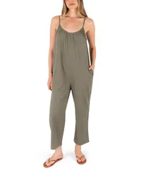 ハーレー レディース トップス シャツ ノースリーブ ジャンプスーツ Hurley New Heights Sleeveless Jumpsuit Olive Grove オリーブのサムネイル