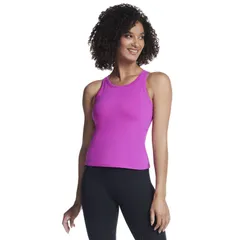スケッチャーズ レディース トップス Tシャツ Womenskechers GO WALK Wear Shelf Bra Tank Top Deep Fuschia フューシャのサムネイル