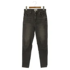 プラステ PLST スリムテーパードジーンズ デニムパンツ XXS チャコールグレー /SS ■OS