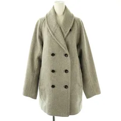 B&Y ユナイテッドアローズ BEAUTY&YOUTH ビューティー&ユース ウールコート アウター ダブル 総裏地 S グレー /DO ■OS ■SH