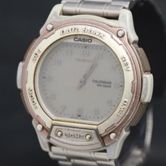 QZ 카시오 데이터 뱅크 ABX-64 그레이 문자판 여성 시계 2000000 NSK KRK