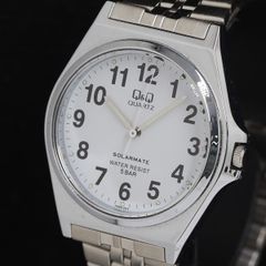 Q&Q 腕時計 クォーツ デイデイト 5BAR - メルカリ