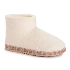 ムクルクス レディース シューズ サンダル ブーツ MUK LUKS Fabiola Womens Bootie Slippers Ivory アイボリー