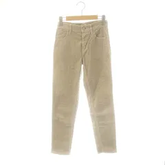 ヤヌーク YANUK コーデュロイ スリムテーパード ウォームパンツ 22 ベージュ /AT ■OS