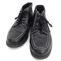 ASICS / アシックス ◆サイドジップブーツ/ペダラ/レザー/ブラック/27EEE 1211A011 【メンズ/MEN/男性/ボーイズ/紳士】【靴/クツ/シューズ/SHOES】 メンズファッション【中古】 