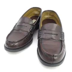 HARUTA / ハルタ ◆ローファー/コインロファー/レザー/ブラウン/24EEE 4505 【レディース/ガールズ/LADY/女性/婦人】【靴/クツ/シューズ/SHOES】 レディースファッション【中古】 