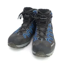 mont-bell / モンベル ◆トレッキングシューズ/GORE-TEX/グレー×ブルー/27.5ｃｍ 422513360 【メンズ/MEN/男性/ボーイズ/紳士】【靴/クツ/シューズ/SHOES】 メンズファッション【中古】 のサムネイル