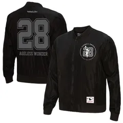 ミッチェルネス メンズ アウター ジャケット・ブルゾン Mens Mitchell Ness Darrell Green Black Washington Commanders Ageless Wonのサムネイル
