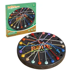 【新品】 ロープパズル ロープ解きゲーム 戦略的なボードゲーム 論理的思考・集中力トレーニング 大人から子供まで楽しめる 知育玩具 脳トレ 0のサムネイル