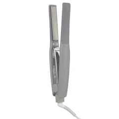 Nobby ヘアアイロン ストレートアイロン 15mm 100?200℃ 温度調整/ロック/メモリー機能 自動OFF 開閉ロック 海外対応 やけど防止 メンズ ラク抜きプラグ Nobby by TESCOM スモーキーグレー NIS300A-H/Ema