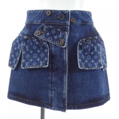 vintage CHANEL 90s デニムスカート - メルカリ