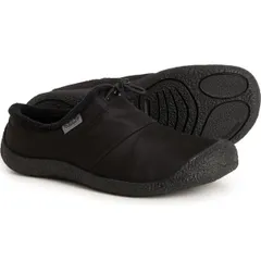 キーン レディース シューズ パンプス Keen Howser III Slide Shoes For Women Black Smooth Nylon ブラックのサムネイル