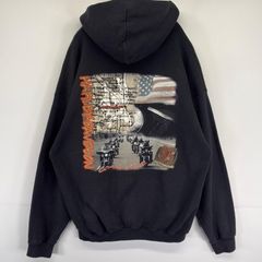 Harley Davidson 80s パーカー フェード usa製 L - メルカリ