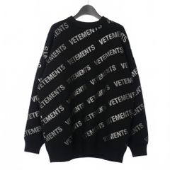 VETEMENTS ヴェトモン 【ロゴニット】ネオンイエローxs - メルカリ