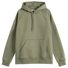 カーハート メンズ アウター パーカー・スウェット Carhartt WIP Hooded Chase Sweat Leaf Gold ゴールド