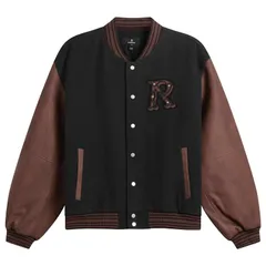リプレゼント メンズ アウター ジャケット・ブルゾン ヴィンテージ Represent Vintage Varsity Jacket Jet Black ブラックのサムネイル