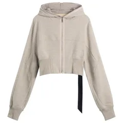 リックオウエンス メンズ アウター パーカー・スウェット Rick Owens DRKSHDW Collage Gimp Hoodie Grey Melange グレーのサムネイル