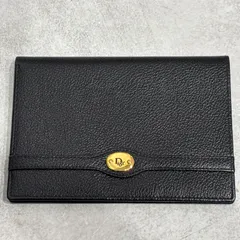 Christian Dior クリスチャンディオール レザー 長財布 二つ折り財布 ロングウォレット ウォレット 財布 札入れ カードケース CDロゴ メンズ レディース ユニセックス 定番 人気 高級 ブランド 上品 エレガント ゴールド金具