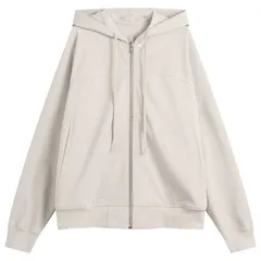 リックオウエンス メンズ アウター パーカー・スウェット Rick Owens Zip Hoodie Pearl パールのサムネイル