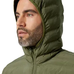 ヘリーハンセン メンズ アウター ジャケット・ブルゾン Helly Hansen Mono Material Hooded Insulator Jacket Mens Terrain Green グリーン