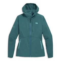 アウトドアリサーチ レディース アウター ジャケット・ブルゾン フーデッドジャケット Outdooresearch Ferrosi Hooded Jacket Womens Mallardのサムネイル