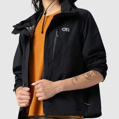 アウトドアリサーチ レディース アウター ジャケット・ブルゾン Outdooresearch Stratoburstretch SE Jacket Womens Black ブラックのサムネイル
