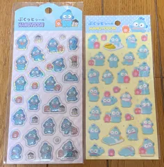 新品【サンリオ/ハンギョドン】ぷくっとシール２枚セット
